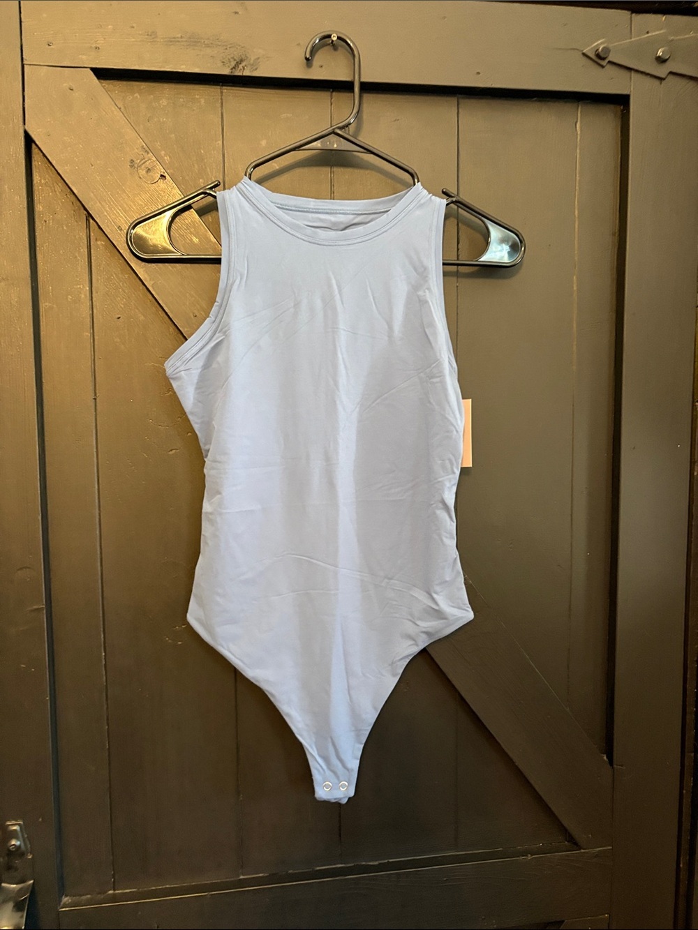 Auden Pale Blue Sleeveless Bodysuit One-Piece